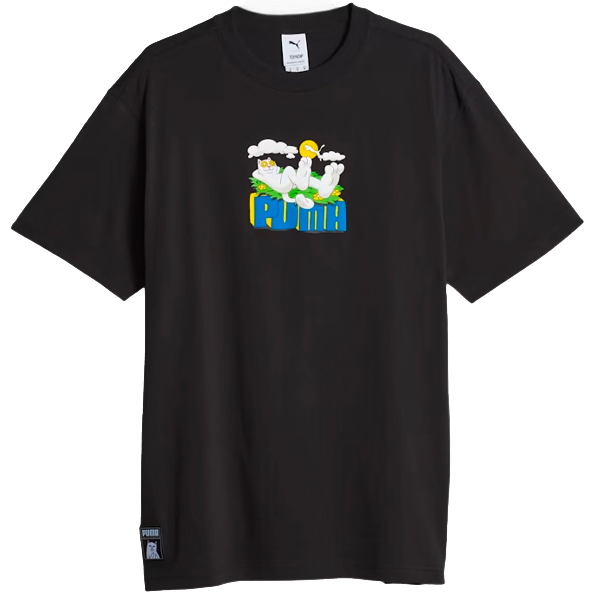 LOUIS VUITTON Monogram Graffiti V neck apparel/logo Short sleeve T-shirt