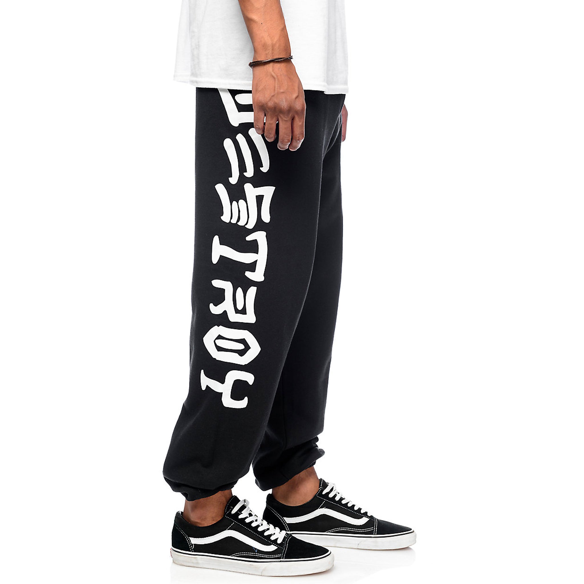 Black 2024 thrasher sweatpants