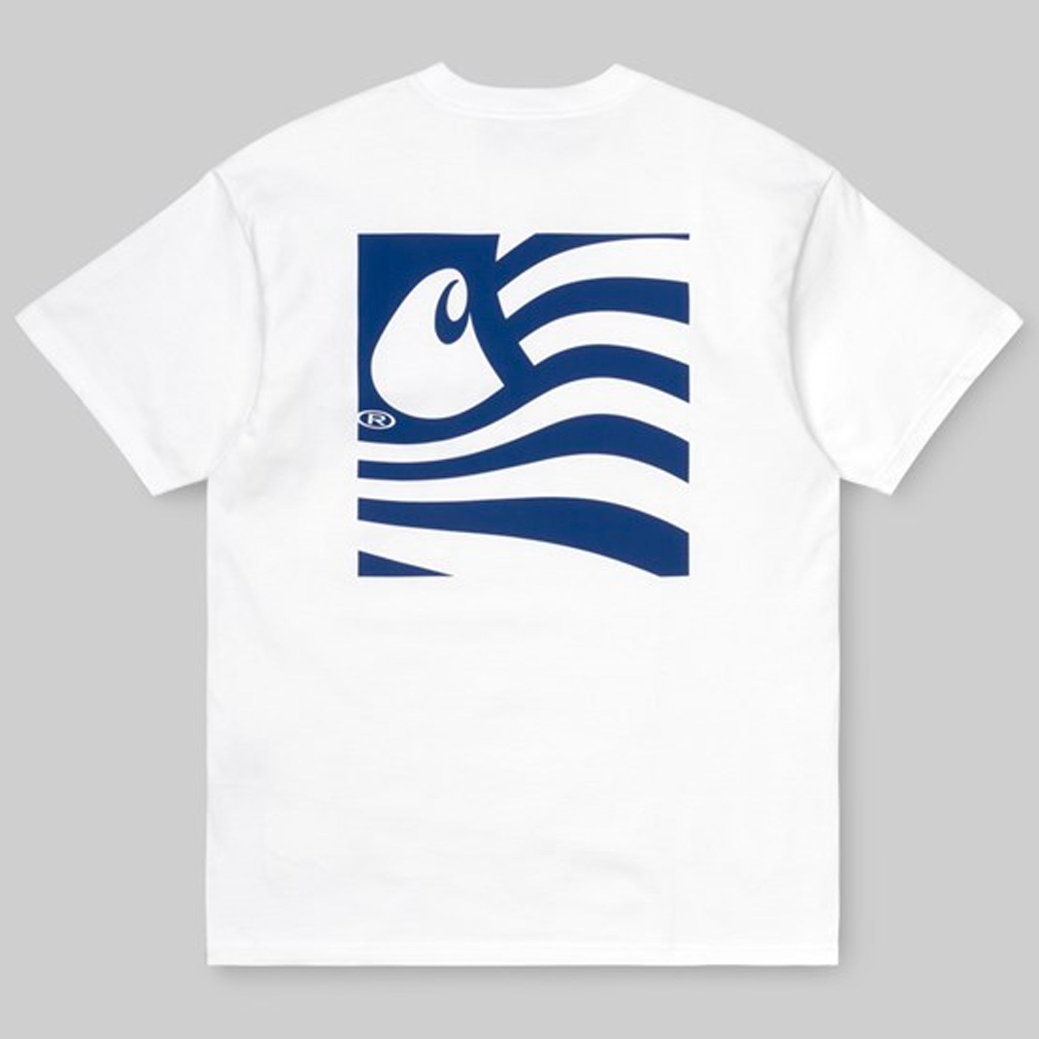 Carhartt WIP Waving State Flag Tee White Capsul