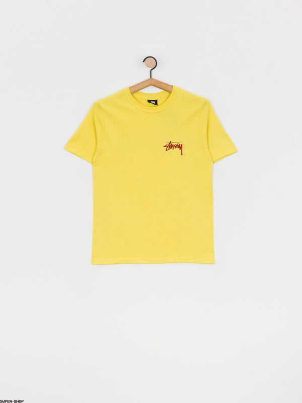 STUSSY CLASSIC STOCK TEE (Lemon)