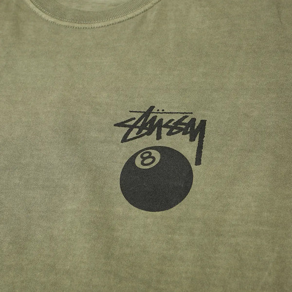 8 BALL TEE PIGMENT DYED TEE (Olive)