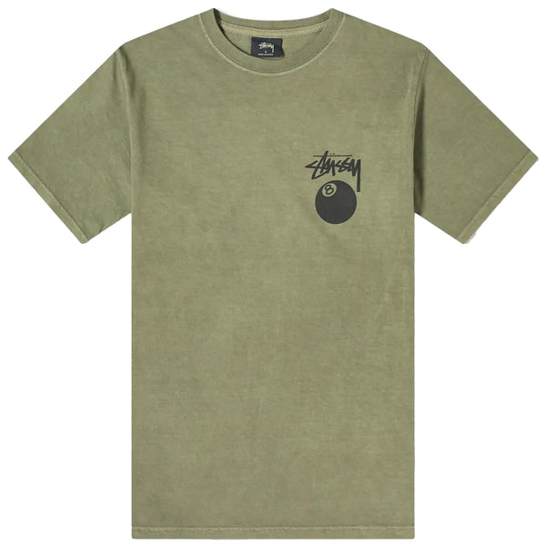 8 BALL TEE PIGMENT DYED TEE (Olive)