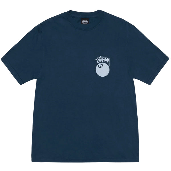 8 BALL TEE PIGMENT DYED TEE (Navy)