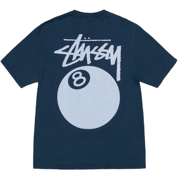 8 BALL TEE PIGMENT DYED TEE (Navy)