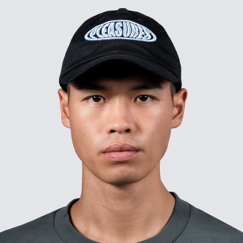 BUBBLE LOGO POLO CAP (BLACK)