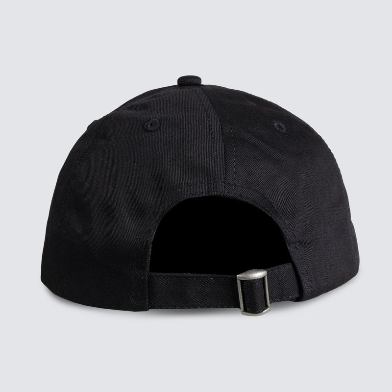 BUBBLE LOGO POLO CAP (BLACK)