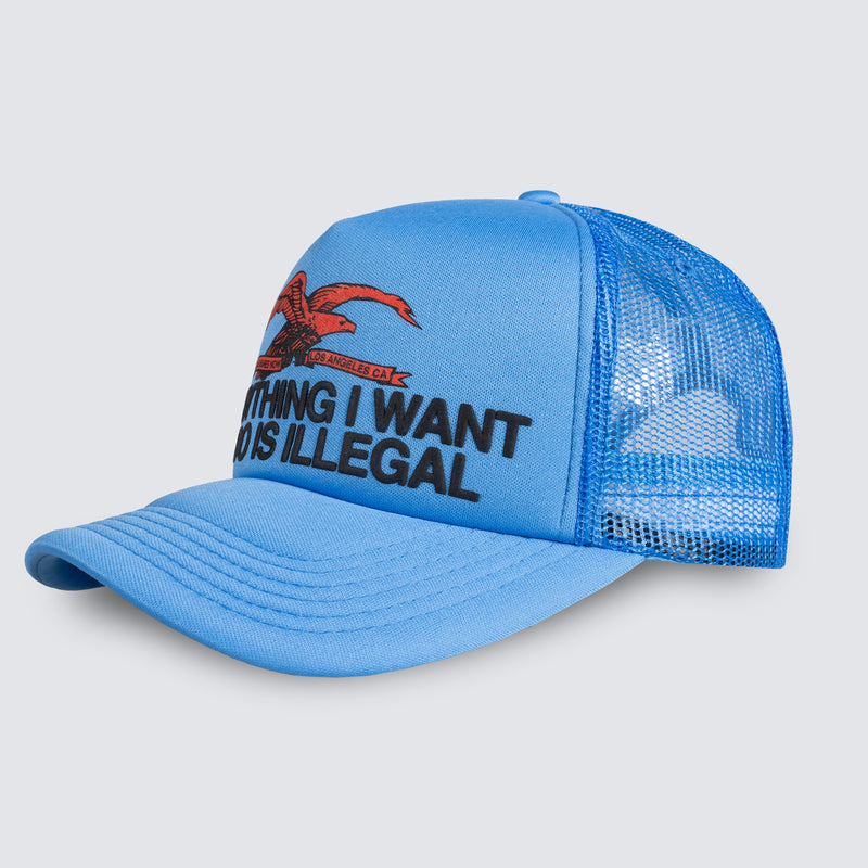 ILLEGAL TRUCKER (BLUE)