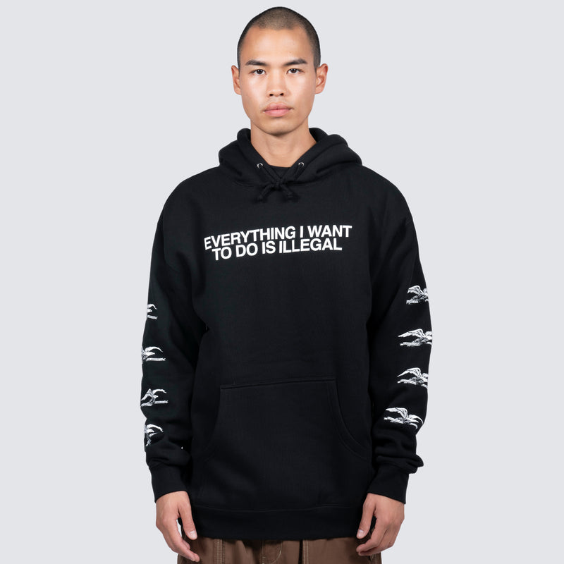 ILLEGAL HOODIE (BLACK)