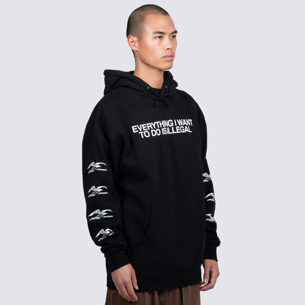 ILLEGAL HOODIE (BLACK)