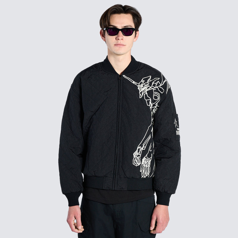 HUMANOID REVERSIBLE BOMBER JACKET