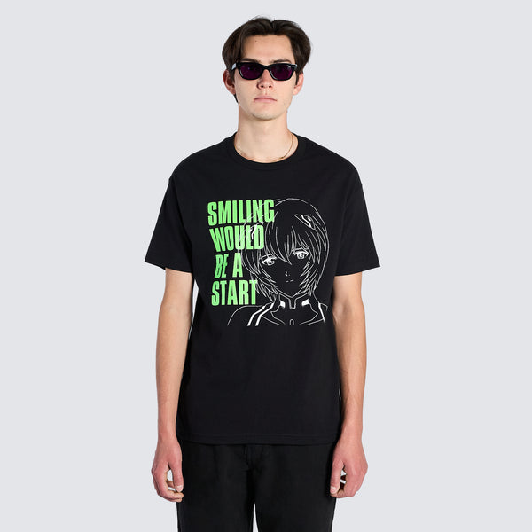 SMILING TEE (Black)