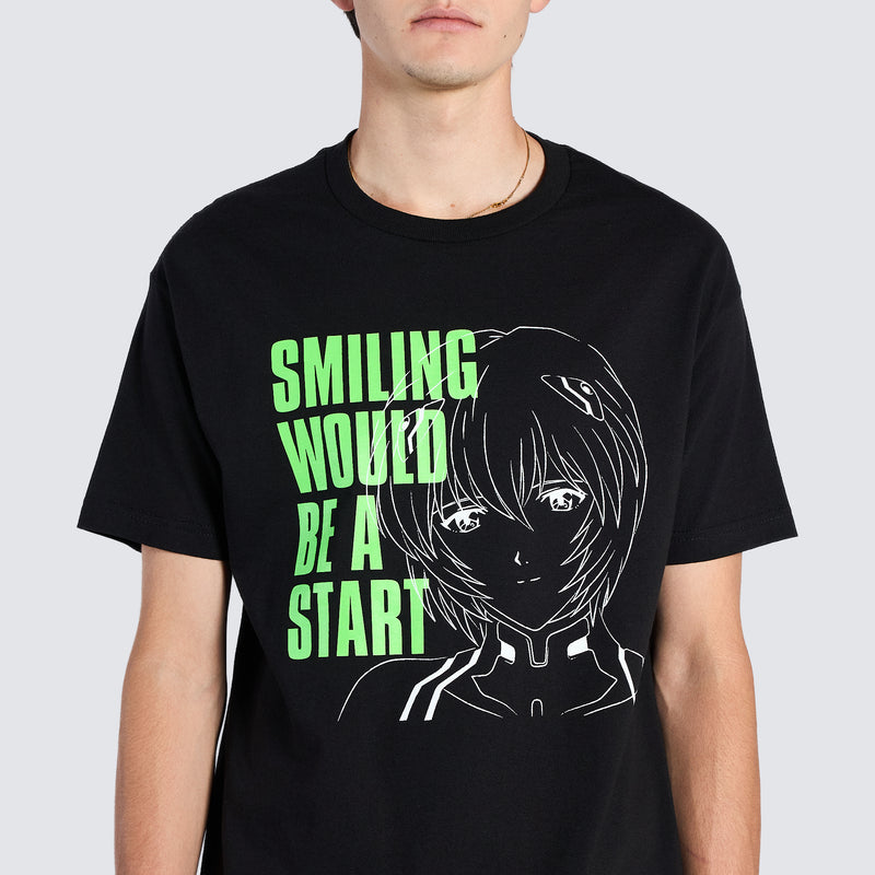 SMILING TEE (Black)