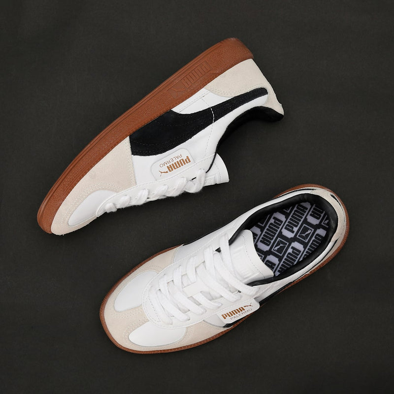 Palermo Lth (White-Vapor Grey-Gum)