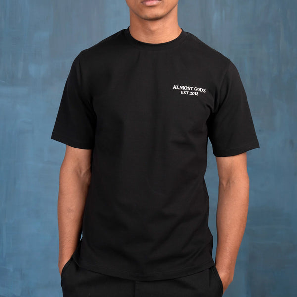 SOLAR MINIMA LOGO TEE (BLACK)