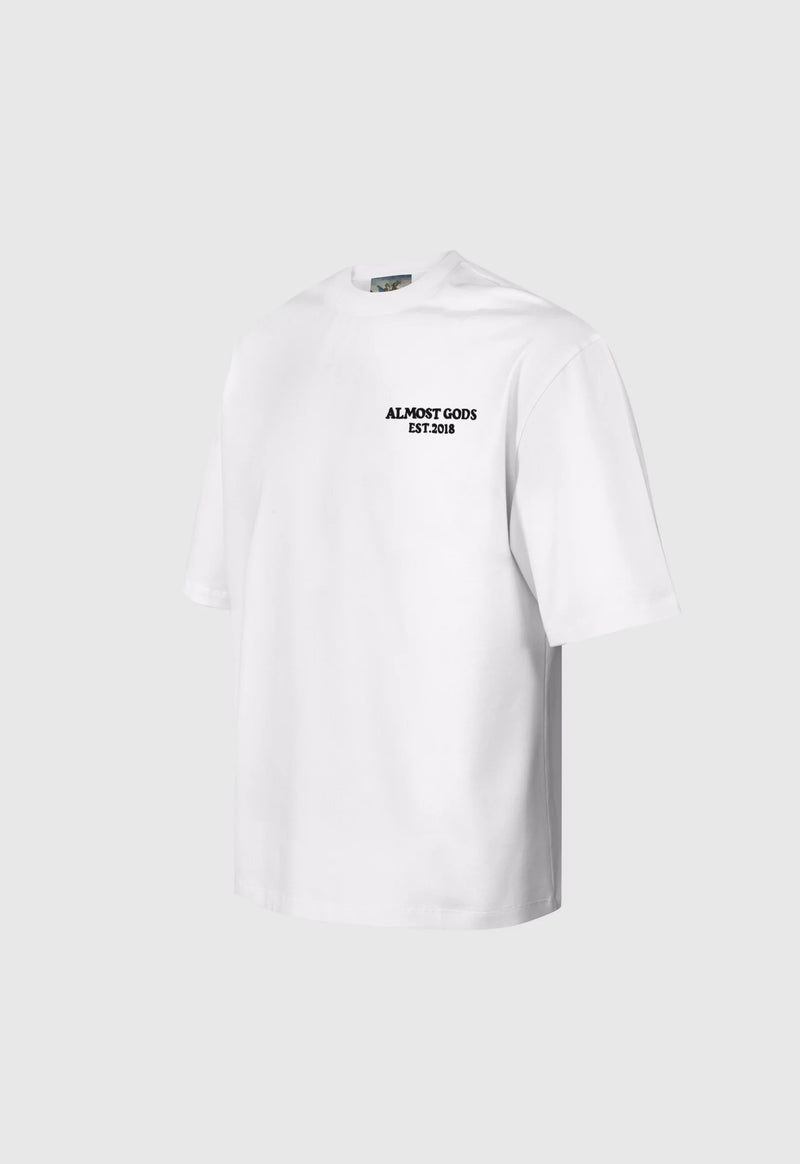 SOLAR MINIMA LOGO TEE (WHITE)