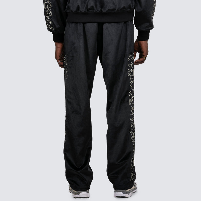 UNQUOTE VELOUR TRACK PANTS