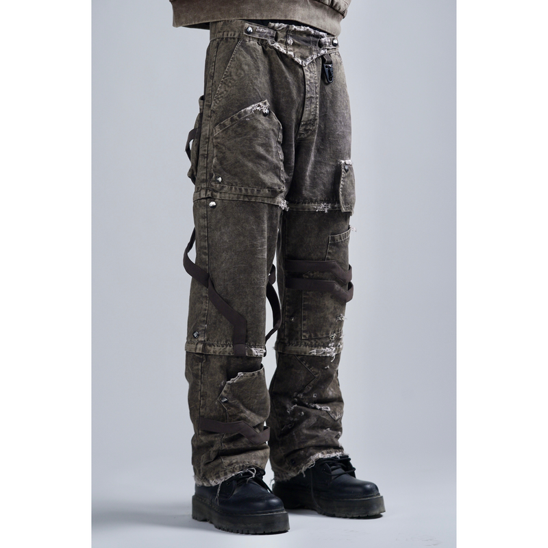 XRP PANTS (BROWN)