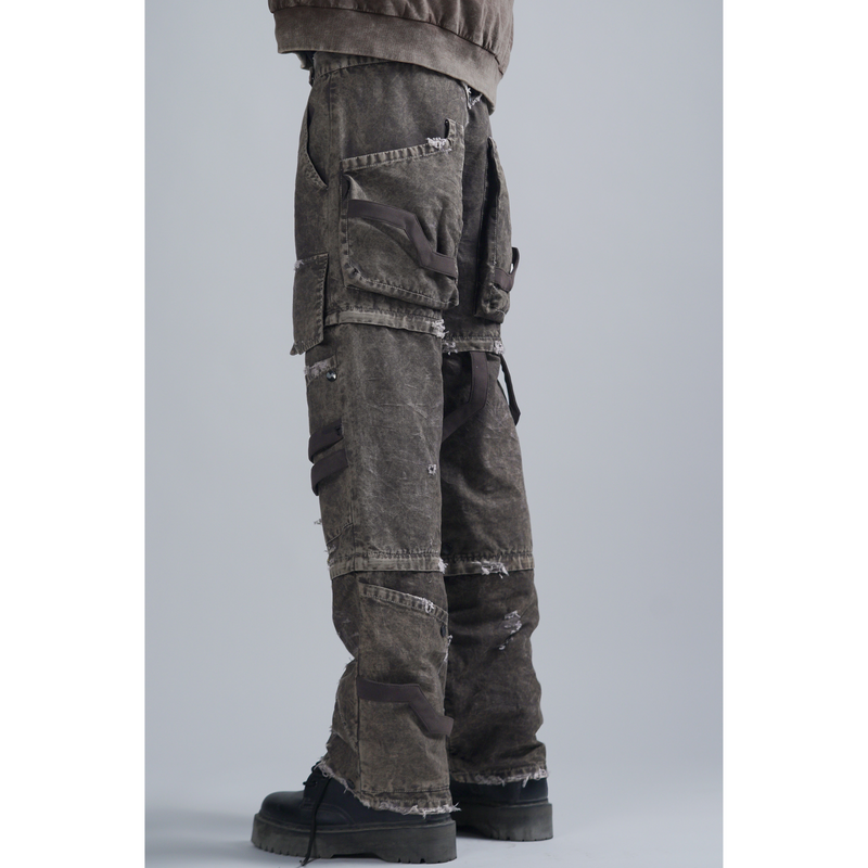 XRP PANTS (BROWN)