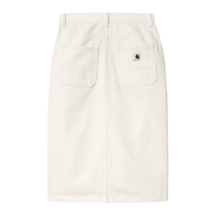 W' COLBY SKIRT (WHITE RINSED Washed)