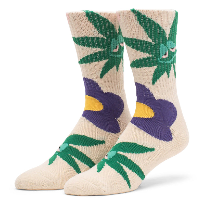 ALLERGIES CREW SOCK (Cream)