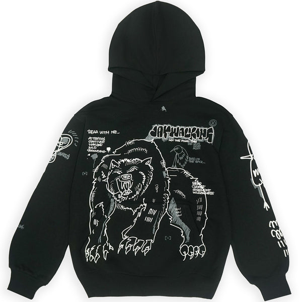 BEAR WITH ME HOODIE (BLACK)