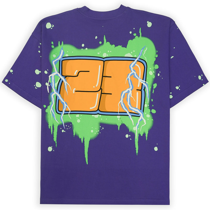 BLOTCH 23 TEE (PURPLE)