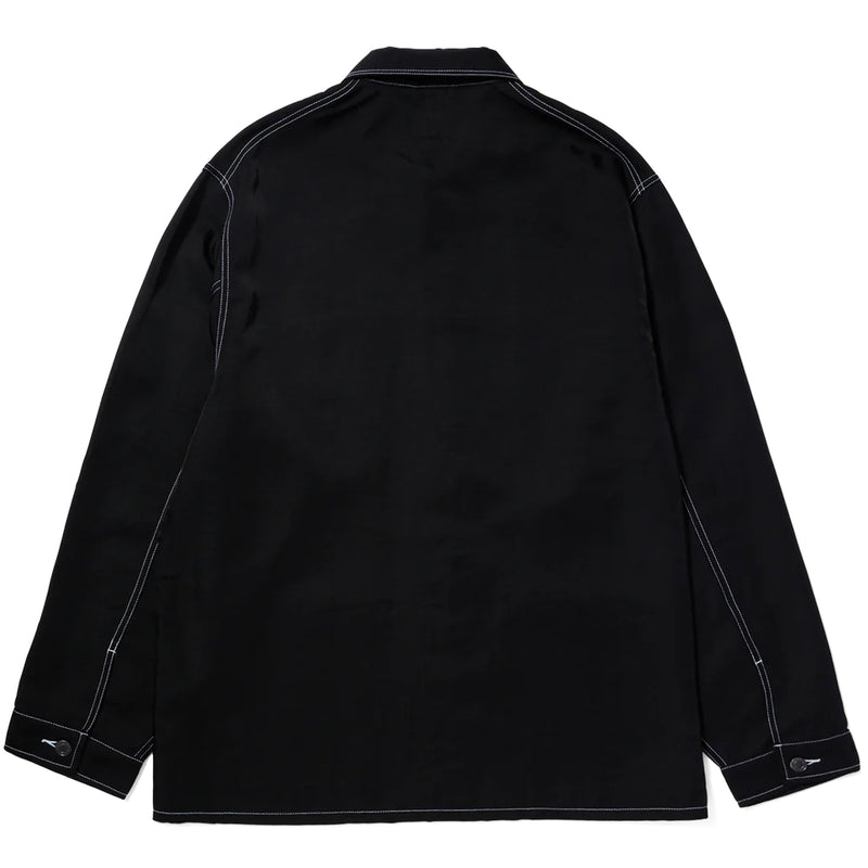 Contrast Nylon Chore Jacket