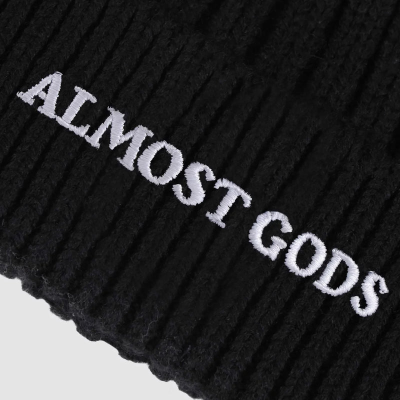 Alpha Cross Embroidered Beanie