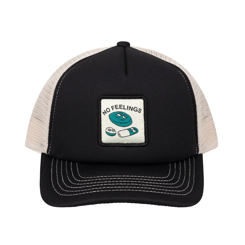 No Feelings Trucker Cap (Black)