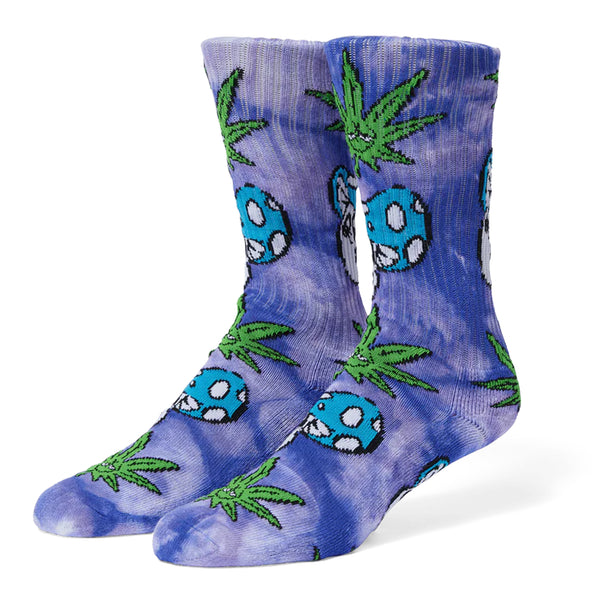 Green Buddy Mushroom Td Sock (PURPLE)