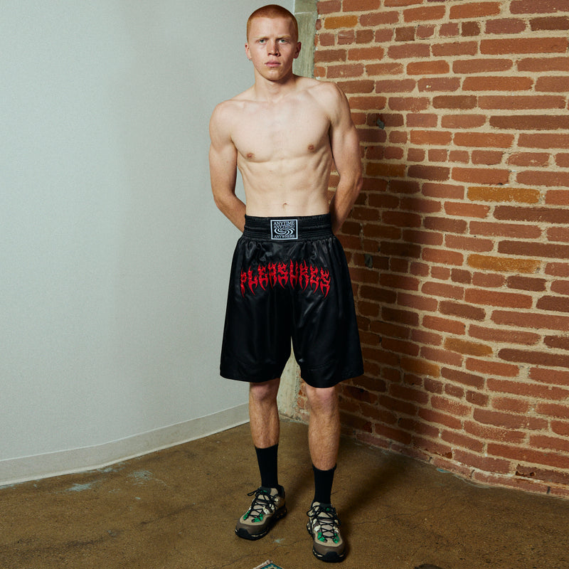 ANYWHERE MUAY THAI SHORTS  (Black)