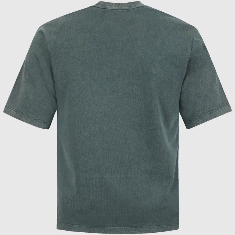 STONEWASHED GOTHIC TEE (PINE GREEN)