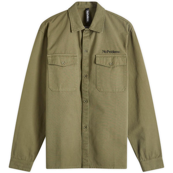 Mini Problemo LS Work Shirt (Olive)