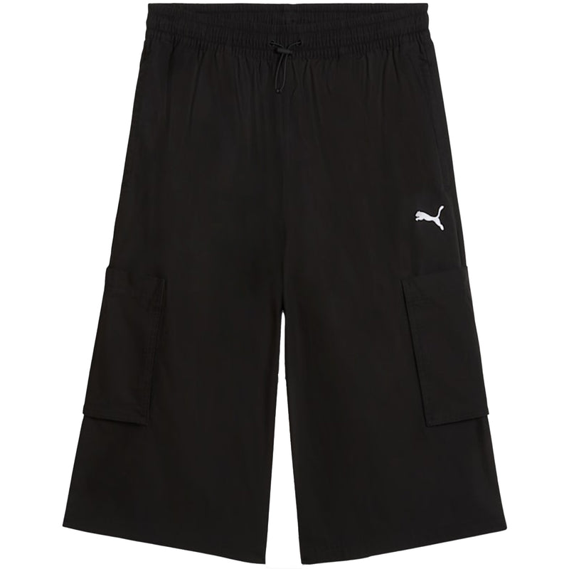 FUTURE PUMA ARCHIVE Relaxed Cargo Jorts (Black)