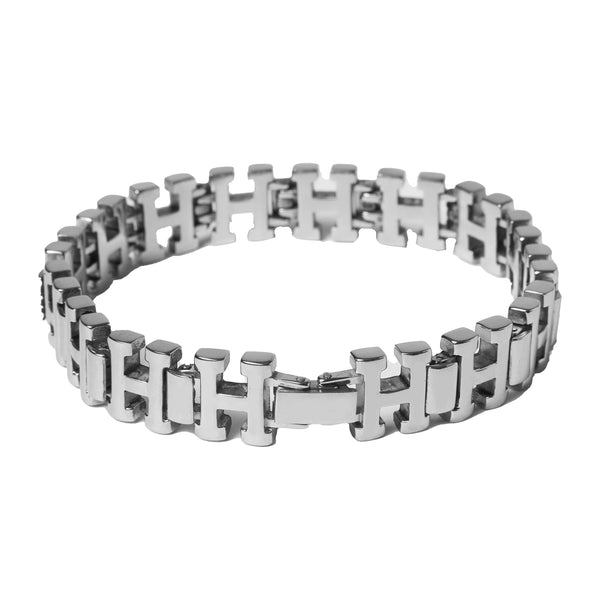 H Link Bracelet (Silver)