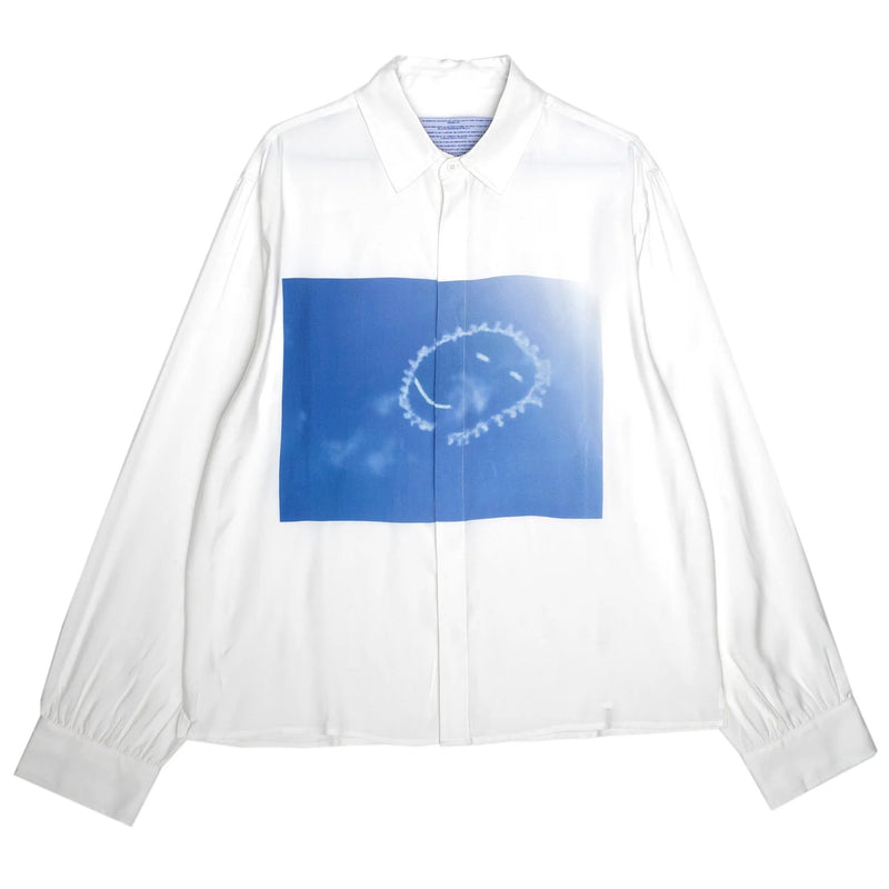 CLOUD SMILE LS BUTTON UP SHIRT