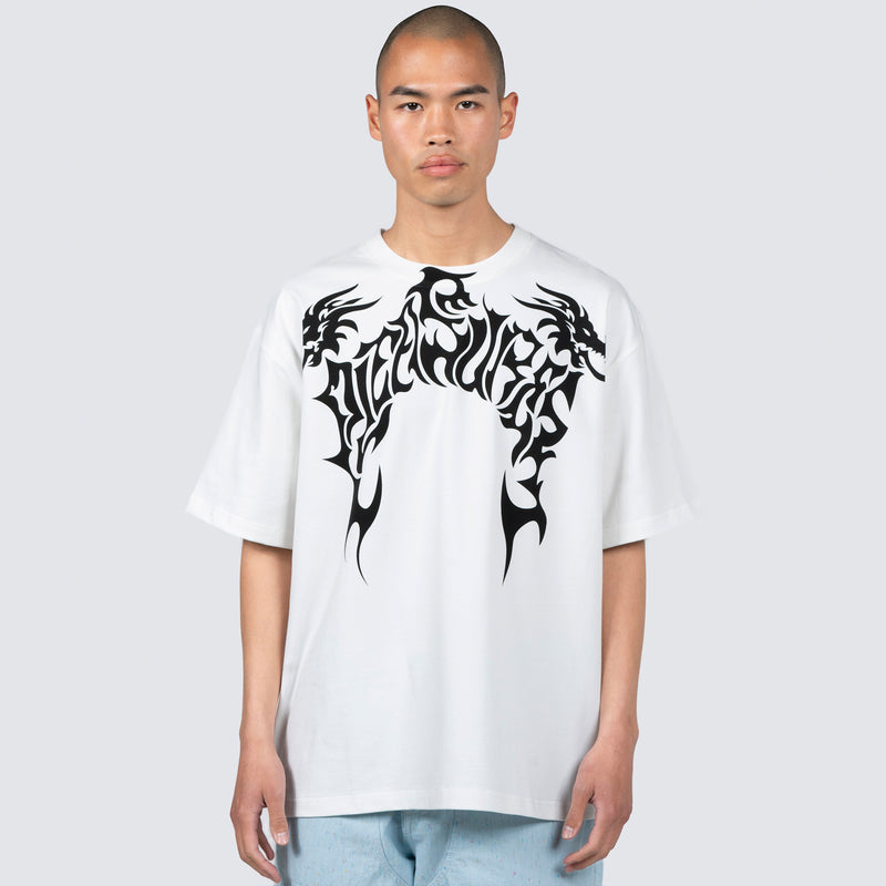 DRAGON HEAVYWEIGHT TEE (WHITE)