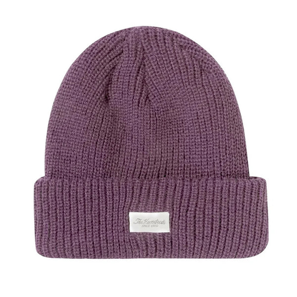 F 22 CRISP BEANIE (DUSTY PURPLE)