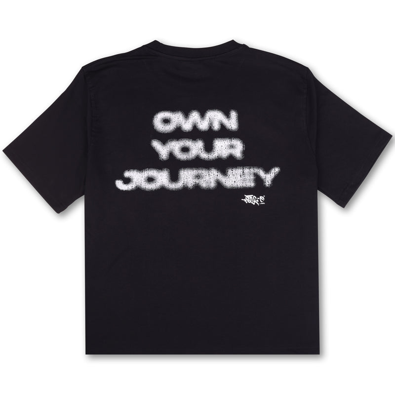 OWN YOUR JOURNEY TEE (BLACK)