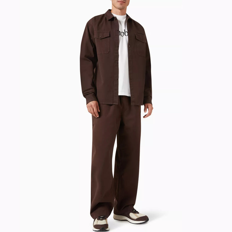 Mini Problemo LS Work Shirt (Brown)