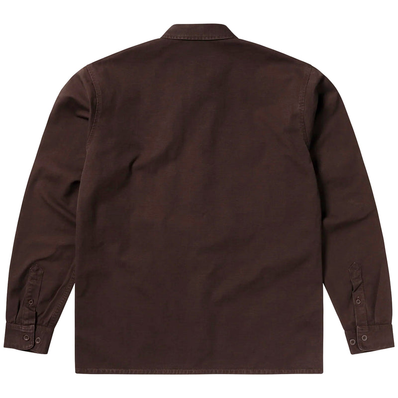 Mini Problemo LS Work Shirt (Brown)