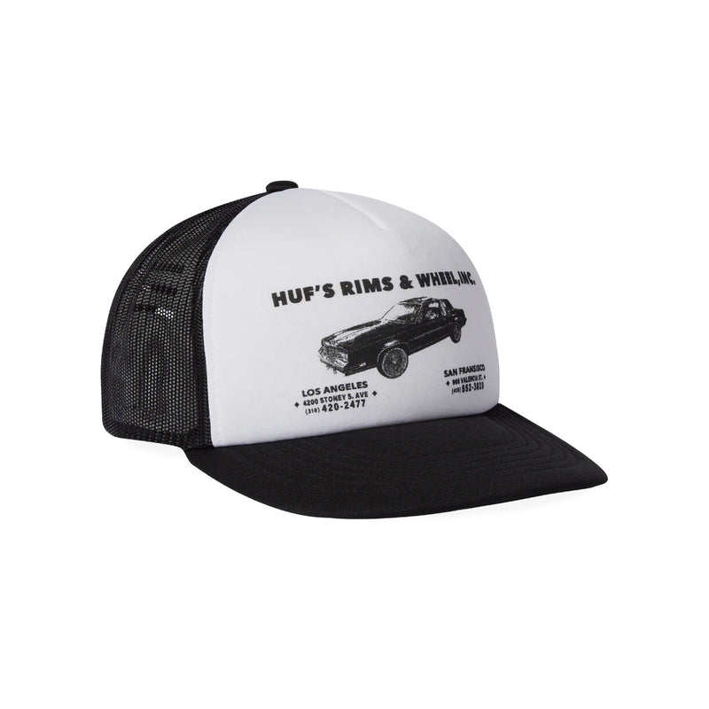 Rim & Wheels Trucker Cap (Black)