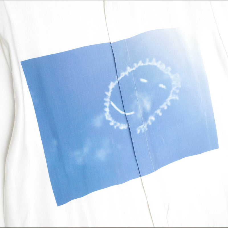 CLOUD SMILE LS BUTTON UP SHIRT