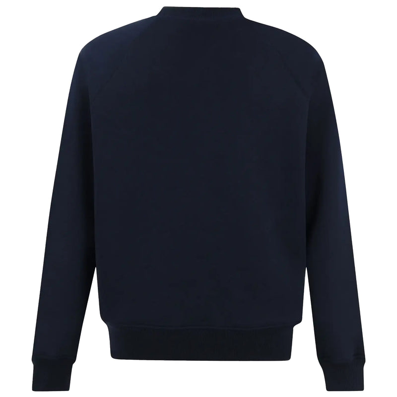 ALPHA CROSS EMBROIDERED SWEATSHIRT (NAVY)