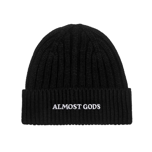 Alpha Cross Embroidered Beanie