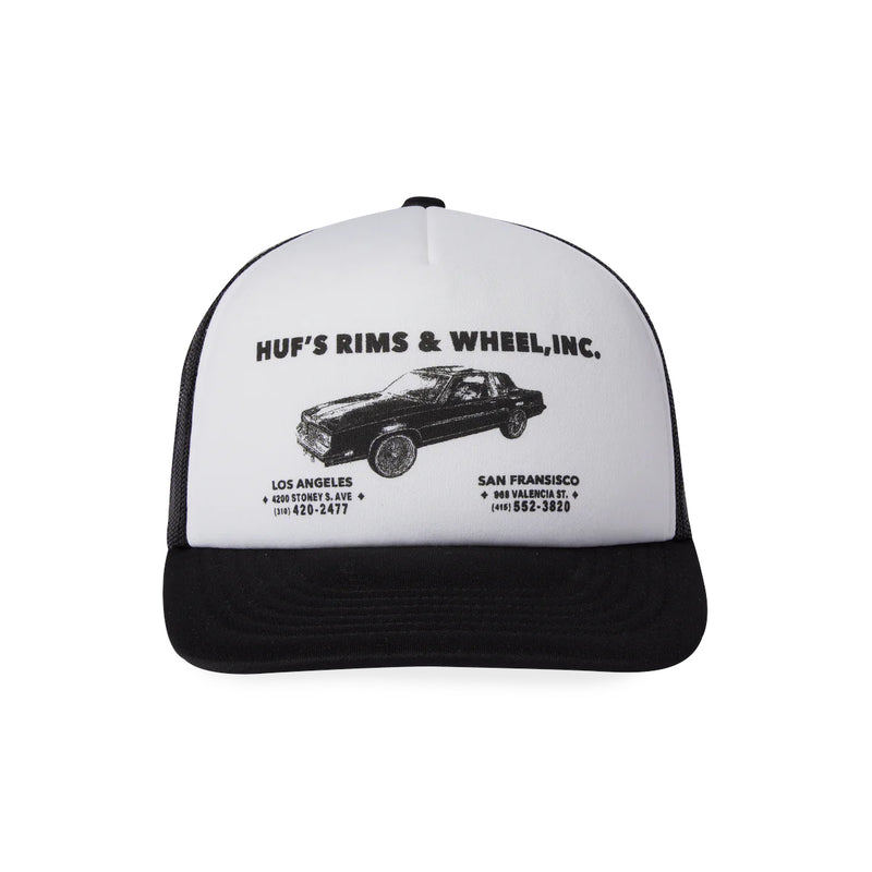 Rim & Wheels Trucker Cap (Black)