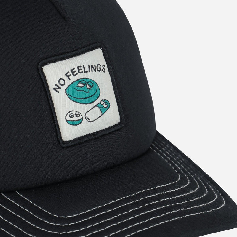 No Feelings Trucker Cap (Black)