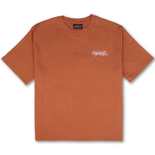 CREATIVE EXPRESSION TEE (BROWN)