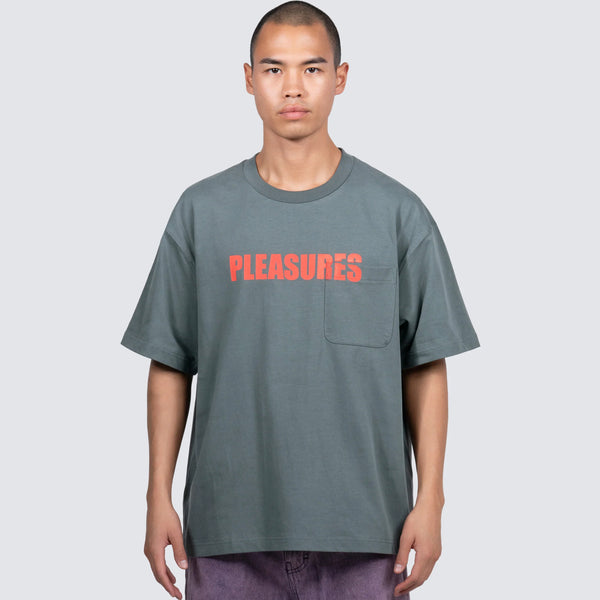 IMPACT POCKET HEAVYWEIGHT TEE (OLIVE)