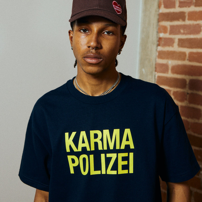 KARMA TEE (NAVY)